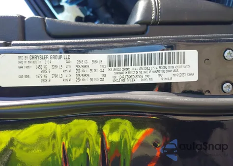 2014 Jeep Grand Cherokee Limited z USA, uszkodzony, nr VIN 1C4RJFBGXEC427516